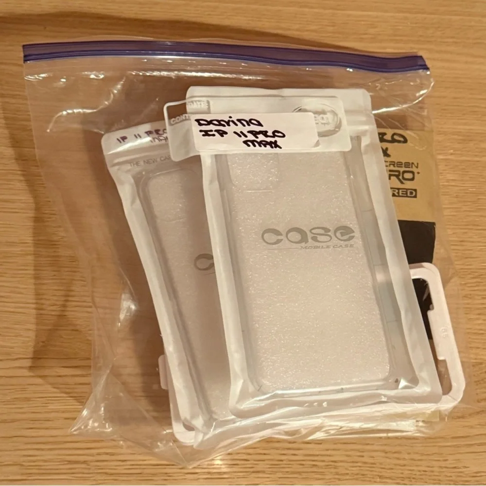 iPhone ‘11 Pro Max/XS Max’ Case & Screen Protector 10pc. Bundle